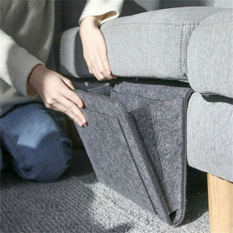 Túi lưu trữ nỉ B05006, túi treo bên giường, túi đựng rác bên ghế sofa, túi lưu trữ bên giường ngủ