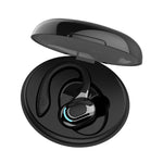 Tai nghe Bluetooth không dây stereo đeo tai F8 kèm hộp sạc, Kèm hộp sạc (Tai đơn Đen), Kèm hộp sạc (Tai đơn Xanh Dương), Kèm hộp sạc (Tai đơn Đỏ), Kèm hộp sạc (Tai đơn Xanh Lá)
