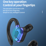 Tai nghe Bluetooth không dây stereo đeo tai F8 kèm hộp sạc, Kèm hộp sạc (Tai đơn Đen), Kèm hộp sạc (Tai đơn Xanh Dương), Kèm hộp sạc (Tai đơn Đỏ), Kèm hộp sạc (Tai đơn Xanh Lá)