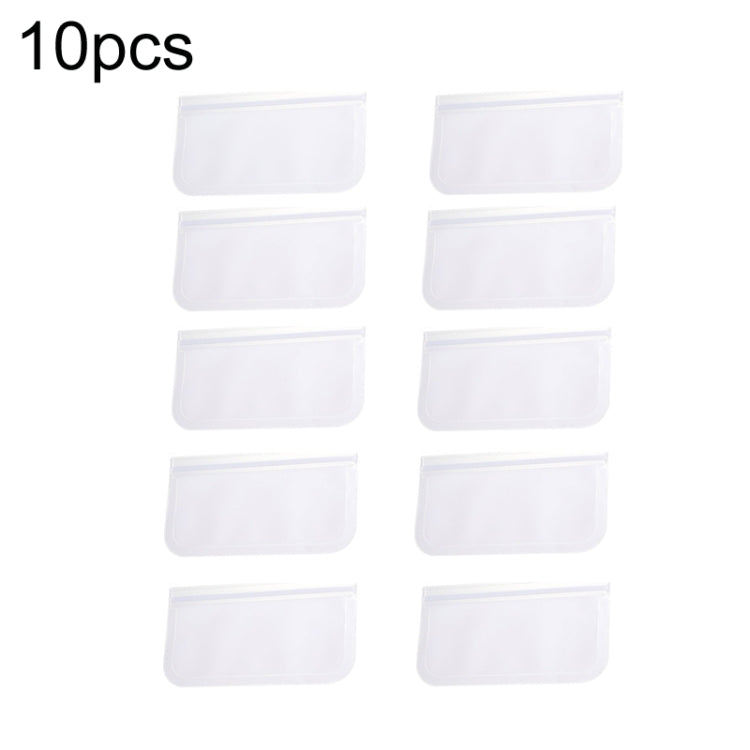 10 túi bảo quản thực phẩm có thể tái sử dụng EVA cho tủ lạnh, Kích thước:, Nhỏ, Trung bình, Lớn, Rất lớn