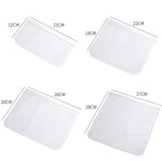 10 túi bảo quản thực phẩm có thể tái sử dụng EVA cho tủ lạnh, Kích thước:, Nhỏ, Trung bình, Lớn, Rất lớn