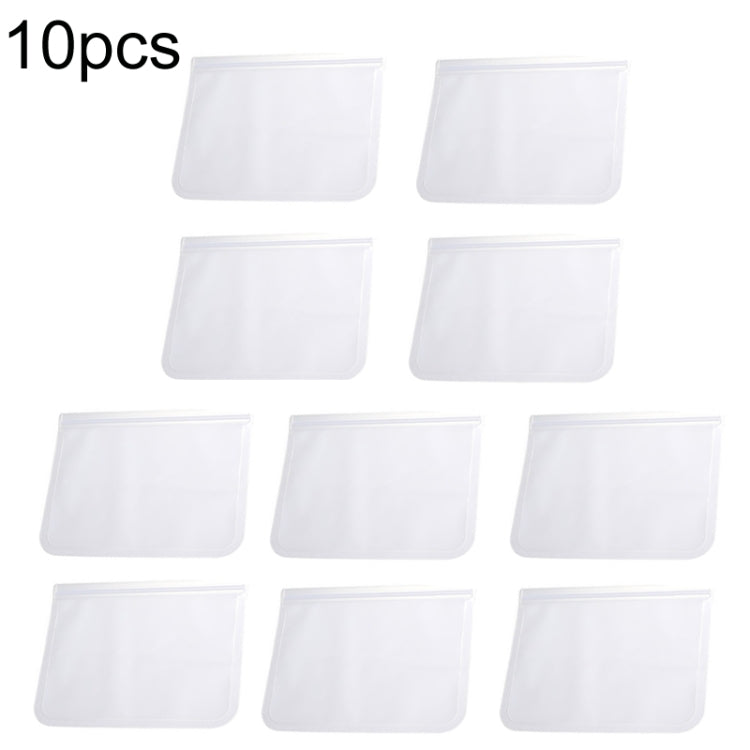 10 túi bảo quản thực phẩm có thể tái sử dụng EVA cho tủ lạnh, Kích thước:, Nhỏ, Trung bình, Lớn, Rất lớn