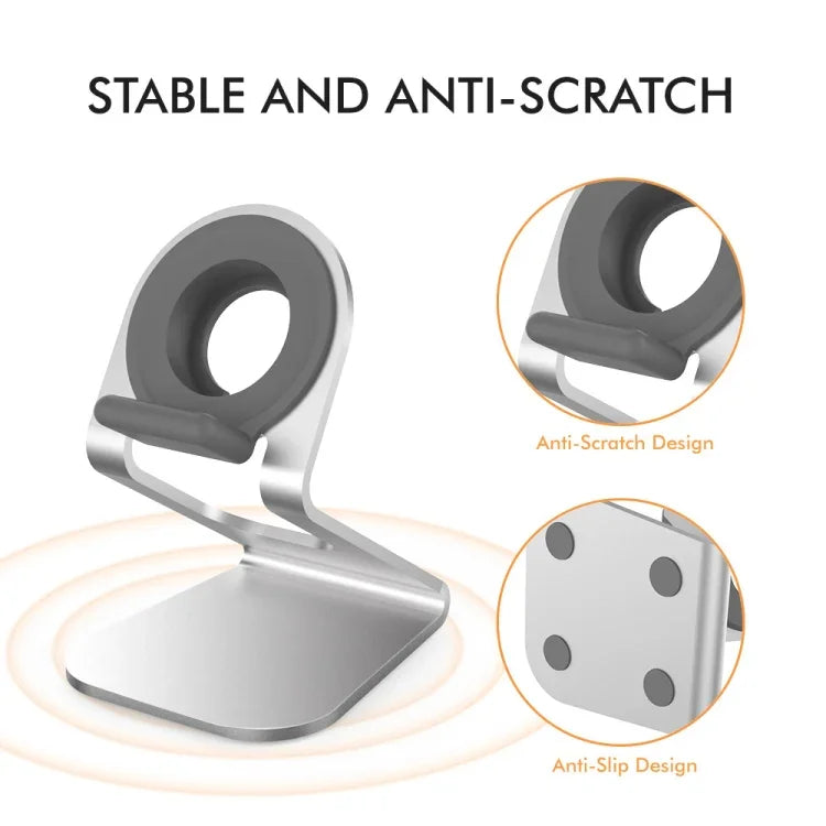 Đế đứng hợp kim nhôm AhaStyle ST03 cho Apple Watch Series, ST03 (Bạc)