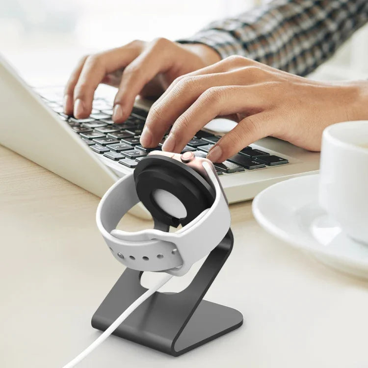 Đế đứng hợp kim nhôm AhaStyle ST03 cho Apple Watch Series, ST03 (Bạc)