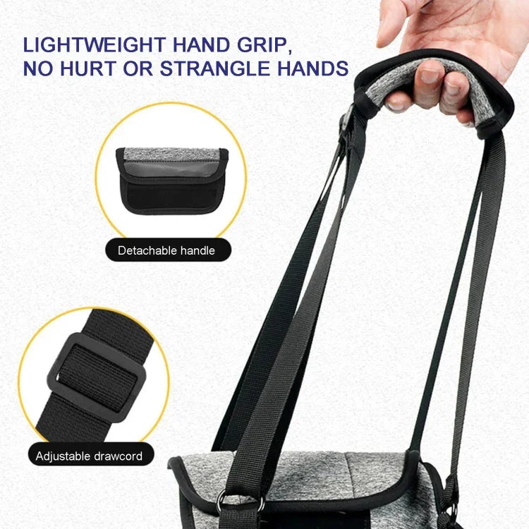 Dây Đai Hỗ Trợ Chân Sau Chó Giảm Áp Hỗ Trợ Du Lịch Cho Chó Già Và Bị Thương, S, M, L