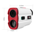 Máy đo khoảng cách laser golf chống nước PGM JQ015 IP54, khoảng cách đo: 400m, khoảng cách đo: 600m (Màu trắng)
