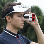 Máy đo khoảng cách laser golf chống nước PGM JQ015 IP54, khoảng cách đo: 400m, khoảng cách đo: 600m (Màu trắng)
