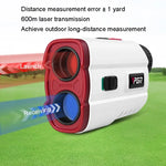 Máy đo khoảng cách laser golf chống nước PGM JQ015 IP54, khoảng cách đo: 400m, khoảng cách đo: 600m (Màu trắng)