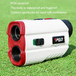 Máy đo khoảng cách laser golf chống nước PGM JQ015 IP54, khoảng cách đo: 400m, khoảng cách đo: 600m (Màu trắng)