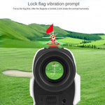 Máy đo khoảng cách laser golf chống nước PGM JQ015 IP54, khoảng cách đo: 400m, khoảng cách đo: 600m (Màu trắng)