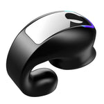 Tai nghe Bluetooth kẹp tai đơn nhẹ chống nước IPX4 GD28, GD28 Đơn Đen, GD28 Đơn Trắng