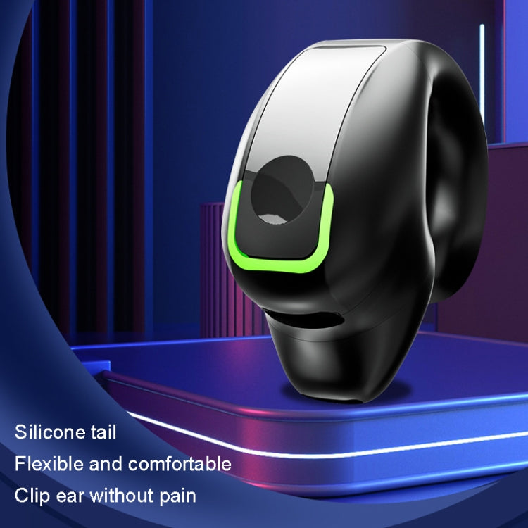 Tai nghe Bluetooth kẹp tai đơn nhẹ chống nước IPX4 GD28, GD28 Đơn Đen, GD28 Đơn Trắng