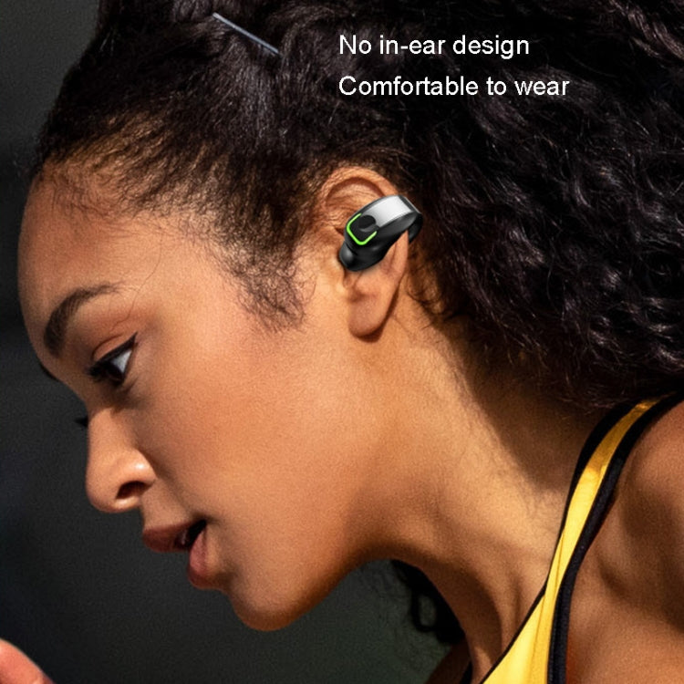Tai nghe Bluetooth kẹp tai đơn nhẹ chống nước IPX4 GD28, GD28 Đơn Đen, GD28 Đơn Trắng