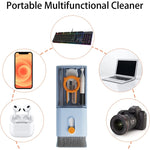 Bút vệ sinh tai nghe Bluetooth 10 trong 1 Q6S cho điện thoại, máy tính, bàn phím, màn hình, máy ảnh kỹ thuật số, Q6S (Xanh Dương), Q6S (Hồng), Q6S (Trắng), Q6S (Đen)