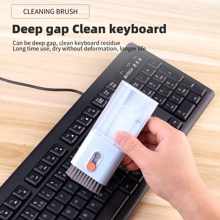 Bút vệ sinh tai nghe Bluetooth 10 trong 1 Q6S cho điện thoại, máy tính, bàn phím, màn hình, máy ảnh kỹ thuật số, Q6S (Xanh Dương), Q6S (Hồng), Q6S (Trắng), Q6S (Đen)