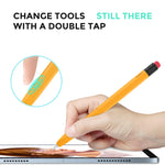 Ốp Bảo Vệ Silicone AhaStyle PT180-2 Chống Trượt Và Chống Rơi Cho Bút Cảm Ứng, Dành Cho Apple Pencil 1, Dành Cho Apple Pencil 2