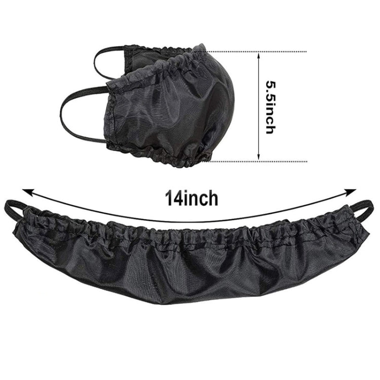 Men Beard Cover Oil and Stain Resistant Beard Pouch, Beard Cover