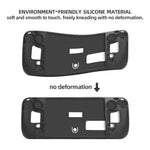 Vỏ silicone chống trầy xước, chống trượt cho máy chơi game Steam Deck Hifylux ST-PF14, kèm dây đeo, vỏ silicone màu xanh, vỏ silicone màu đỏ