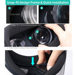 Khung ống kính cận thị aspheric resin 1 cặp phụ kiện kính VR Hifylux Q2-QF11 cho Oculus Quest 2