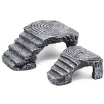 Bệ leo bể thủy sinh cho rùa Turtle Aquascape, hang ẩn cho bò sát, bệ rùa ba chân, nhỏ, lớn