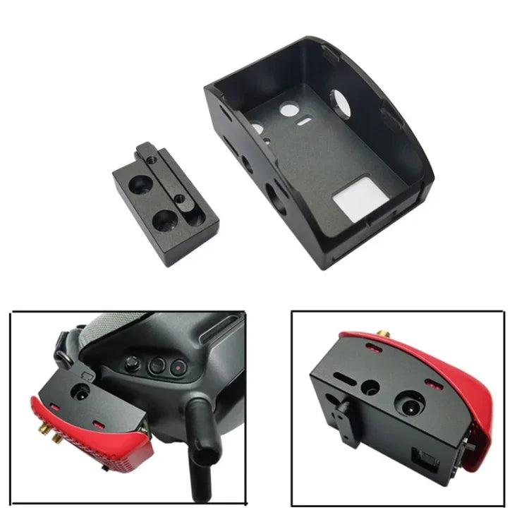 Ốp bảo vệ giá đỡ mô-đun thu tín hiệu DJI FPV Goggles V1 V2 3.0 & 3.0 Plus, giá đỡ mô-đun thu tín hiệu