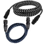 Cáp âm thanh Canon dây đực sang dây cái cho micro, bộ khuếch đại công suất XLR, KN006 dài 1m, 1.5m, 2m, 3m, 5m, 10m, 15m, 20m