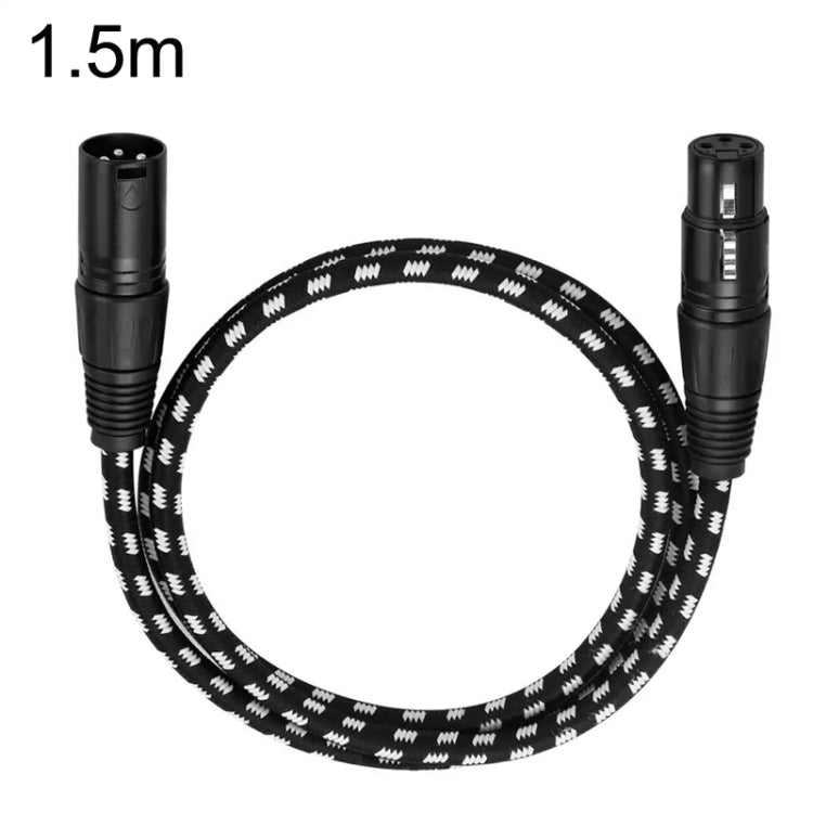 Cáp âm thanh Canon dây đực sang dây cái cho micro, bộ khuếch đại công suất XLR, KN006 dài 1m, 1.5m, 2m, 3m, 5m, 10m, 15m, 20m
