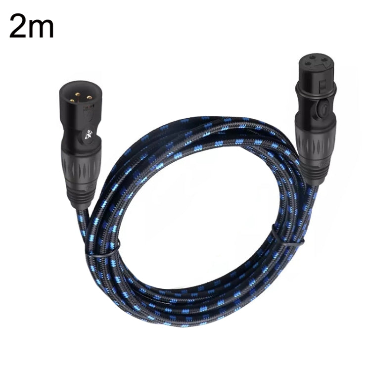 Cáp âm thanh Canon dây đực sang dây cái cho micro, bộ khuếch đại công suất XLR, KN006 dài 1m, 1.5m, 2m, 3m, 5m, 10m, 15m, 20m