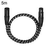 Cáp âm thanh Canon dây đực sang dây cái cho micro, bộ khuếch đại công suất XLR, KN006 dài 1m, 1.5m, 2m, 3m, 5m, 10m, 15m, 20m