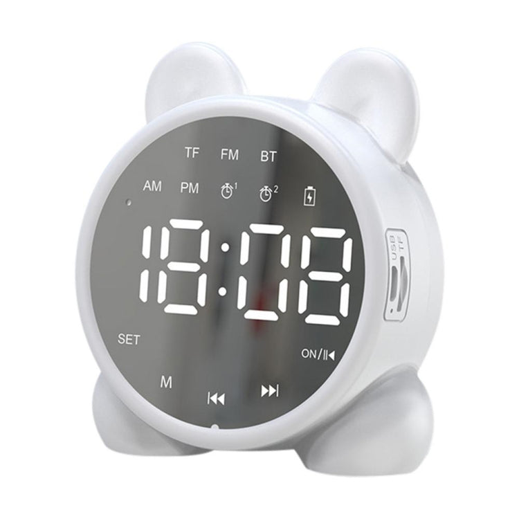 Loa Bluetooth đồng hồ gương mini P1 kèm radio FM