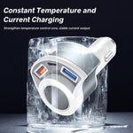 5V3A Cigarette Lighter PD Super Fast Charging Multifunctional Car Charger, 5V 3A Black, 5V 3A White