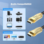 Cáp HDMI phiên bản 2.1 8K 60Hz cho PS4, máy chiếu, laptop, đầu thu, HD803 1m, HD803 1.5m, HD803 2m, HD803 3m, HD803 5m, HD803 10m, HD803 15m