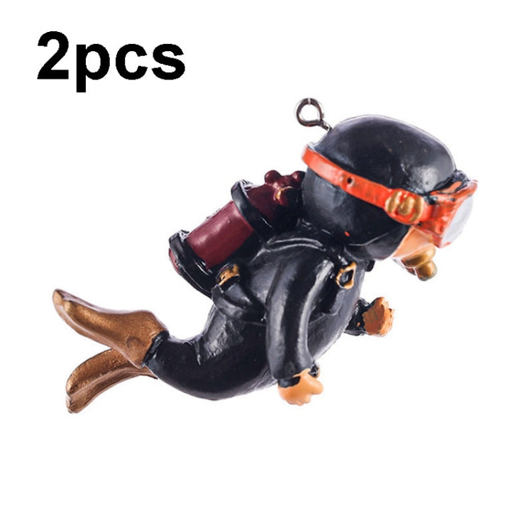 2 chiếc đồ trang trí bể cá Diver Aquarium Aquascape, màu đen thường, hồng thường, xanh thường, xanh dương có camera, đen có camera, hồng có camera, xanh có camera, cam có camera, xanh dương thường, cam thường