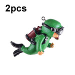 2 chiếc đồ trang trí bể cá Diver Aquarium Aquascape, màu đen thường, hồng thường, xanh thường, xanh dương có camera, đen có camera, hồng có camera, xanh có camera, cam có camera, xanh dương thường, cam thường