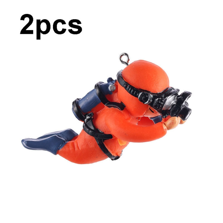 2 chiếc đồ trang trí bể cá Diver Aquarium Aquascape, màu đen thường, hồng thường, xanh thường, xanh dương có camera, đen có camera, hồng có camera, xanh có camera, cam có camera, xanh dương thường, cam thường