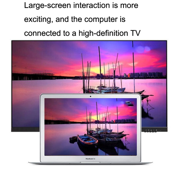 Cáp chuyển đổi VGA sang HDMI HD55Y VGA+USB sang HD 1080P có nguồn, VGA+USB sang HDMI