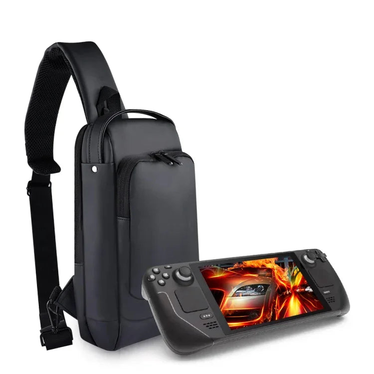 Túi đeo chéo vai, túi đeo ngực cho máy chơi game Steam Deck, kiểu 5
