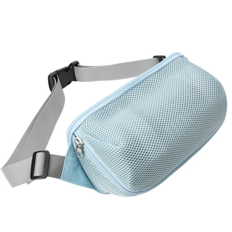 Túi đeo chéo loa Bluetooth đa năng, túi đeo ngực cho JBL Flip Series/UE BOOM 3/Beats Pill v.v., màu Xanh dương, Đen