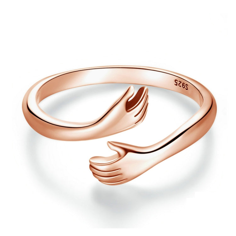 Nhẫn điều chỉnh mở ôm ấm bằng bạc Sterling S925, BSR176, BSR176-B, BSR176-C