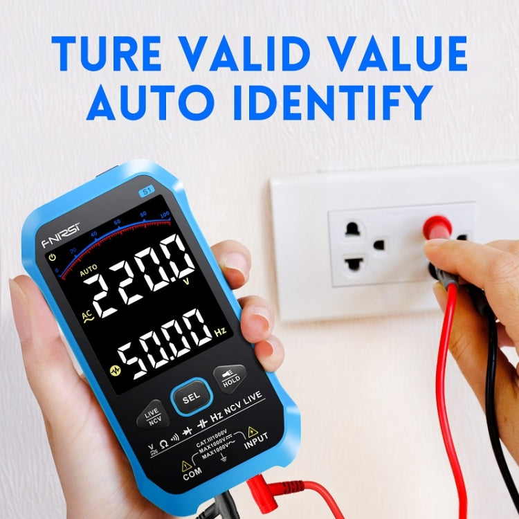 Đồng hồ vạn năng kỹ thuật số tự động hoàn toàn FNIRSI S1 độ chính xác cao, S1
