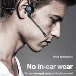 Tai nghe Bluetooth dẫn truyền xương stereo M1 cho chạy bộ thể thao kèm micro