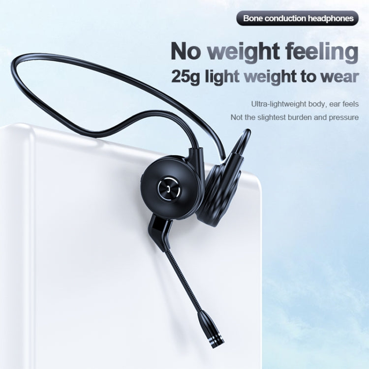 Tai nghe Bluetooth dẫn truyền xương stereo M1 cho chạy bộ thể thao kèm micro