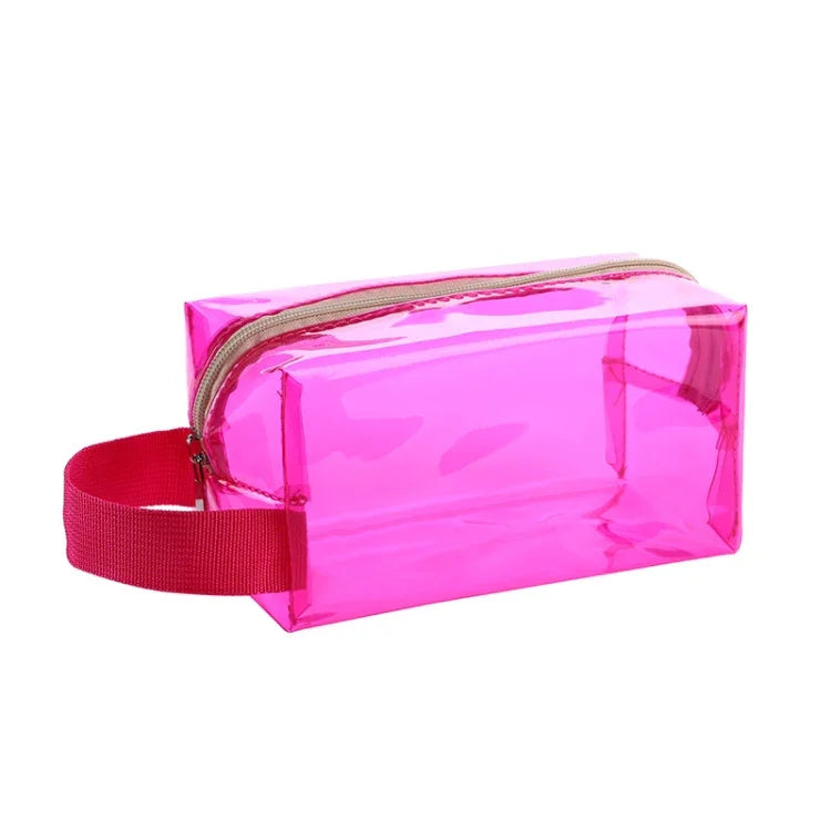 Túi đựng mỹ phẩm chống thấm nước PVC lấp lánh, túi đựng đồ dùng cá nhân