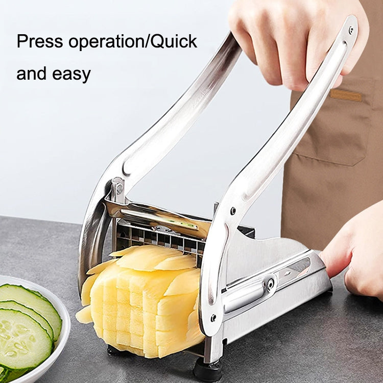 Máy cắt khoai tây chiên đa năng bằng thép không gỉ JD-052, cắt khoai tây thủ công tại nhà, Máy cắt khoai tây 4, Máy cắt khoai tây 5
