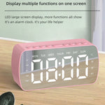 Loa Bluetooth thẻ di động ngoài trời, đồng hồ radio nhỏ, Q5 Đen 1400mAh, Q5 Trắng 1400mAh