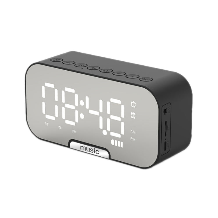 Loa Bluetooth thẻ di động ngoài trời, đồng hồ radio nhỏ, Q5 Đen 1400mAh, Q5 Trắng 1400mAh