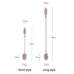 Bàn chải chai thủy tinh silicone gia dụng, bàn chải bình giữ nhiệt nhà bếp, Dài