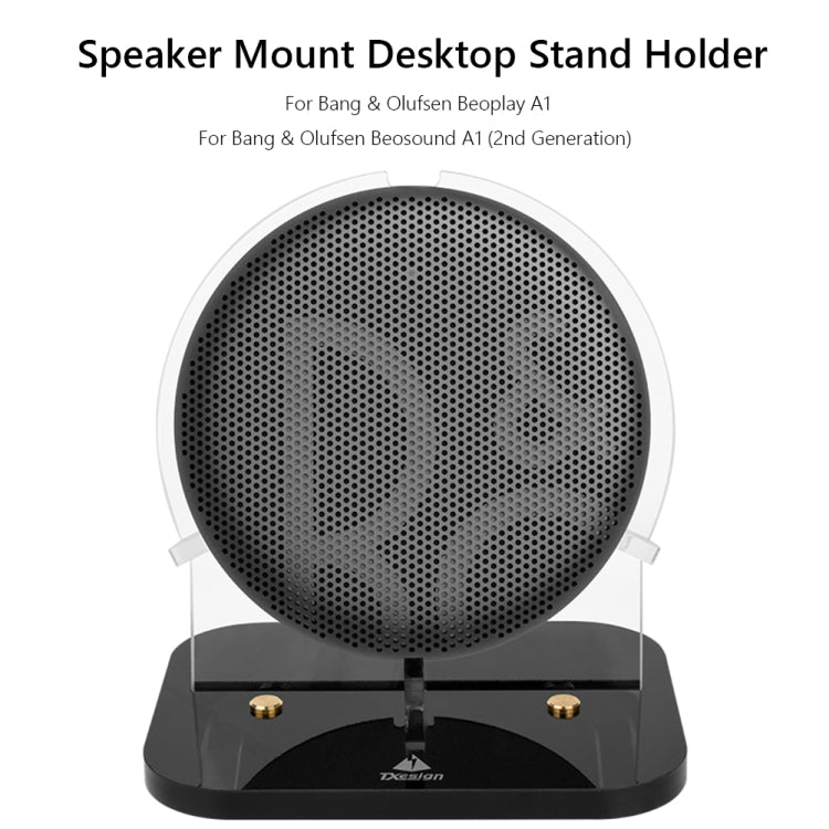 Giá đỡ loa acrylic để bàn cho B&O Beoplay A1 / Beosound A1 thế hệ 2, dành cho B&O Beoplay A1