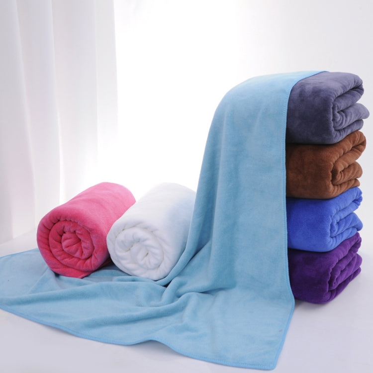 Khăn tắm lớn nano dày, khăn mềm thấm hút cho thợ làm tóc, salon làm đẹp người lớn, kích thước 25x25cm, 30x30cm, 30x60cm, 30x70cm, 35x75cm, 70x140cm