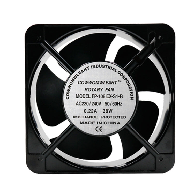 Trục tủ điện con lăn 220V 38W 15cm, quạt bạc đạn dầu, quạt bạc đạn bi đôi